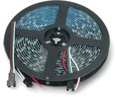 Oem LED RGB WS2811 - IP65 60LED/m, 14.4W/m, 12V - 5m - juoda