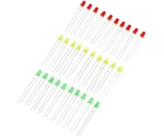LED rinkinys 3mm - 30 vnt - JustPi