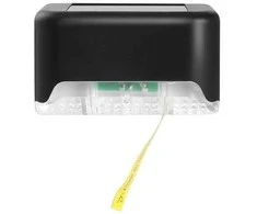 Oem LED saulės lempa - juoda - laiptų baliustradai - išorinė šviesa