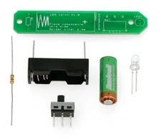 LED žibintuvėlio rinkinys su baterija - Kitronik 2114