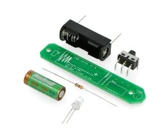 LED žibintuvėlio rinkinys su baterija - Kitronik 2114