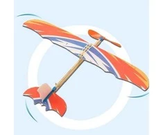 Oem Lėktuvo modelis su gumine pavara 410mm - Lėktuvas vaikams - guminis