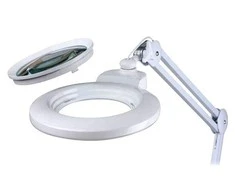 Oem Lempa su didinamuoju stiklu 8D 8 dioptrijos - 9006LED -127-8D - keičiama optika šviesos intensyvumo reguliavimas - balta