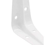 Oem Lentynos atrama - balta - 300x350 mm - plieno kampas