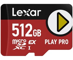 Lexar PLAY Pro Micro SD Express 7.1 512 GB atminties kortelė