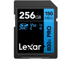Lexar Professional 800x Pro SDXC 256GD atminties kortelė