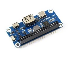 Li-Ion baterijos priedėlis, skirtas Raspberry Pi, Waveshare 15141