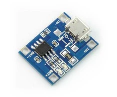 Oem Li-Pol įkroviklis TP4056 1S 3.7V microUSB
