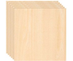 Liepų fanera - 3mm - 300x300mm - Bambu Lab - 6vnt