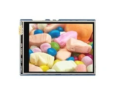 Lietimui jautrus LCD IPS ekranas 2.8" 320x240px, SPI, 65K RGB, skirtas Raspberry Pi Pico, Waveshare 19804