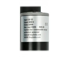 Oem Linijinė pavara su potenciometru LA-T5 3500N 3mm/s 12V - cilindro eiga 5cm