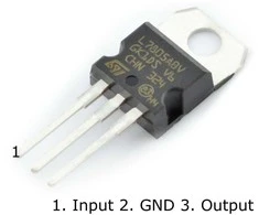 Oem Linijinis įtampos reguliatorius 5V L7805ABV - THT TO220