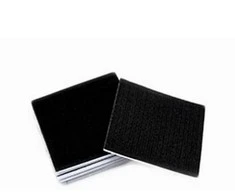Oem Lipni Velcro tvirtinimui 50x50mm - juoda - 5 vnt - lipni juosta