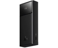 LiPo išorinis akumuliatorius (Powerbank) 30000mAh 22.5W su PD3.0 QC3.0 2xUSB + USB-C Star-Lord juodas BASEUS