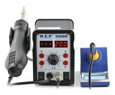 Oem Litavimo stotelė 2in1 WEP 898BD su karštu oru Hotair 700W