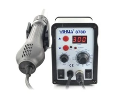 Litavimo stotelė 2in1 Yihua 878D su karštu oru Hotair 700W