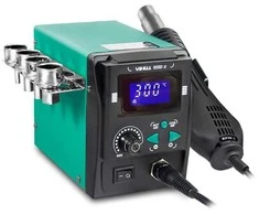 Litavimo stotelė Hotair Yihua 959D-II su ventiliatoriumi užpakalyje - 700W