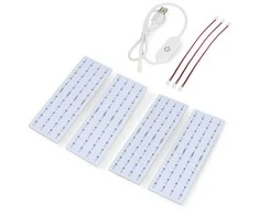 BambuLab Litofano LED foninio apšvietimo komplektas - KC010 - 192x144mm - 4vnt - Bambu Lab