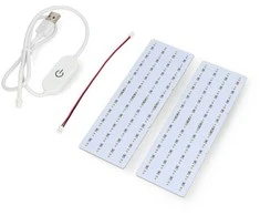 BambuLab Litofano LED foninio apšvietimo komplektas - KC009 - 96x144 mm - 2vnt - Bambu Lab