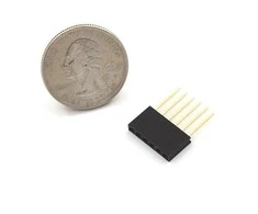 Oem Karpomas lizdas pailgintas 1x6 kaiščių 2.54mm skirtas Arduino