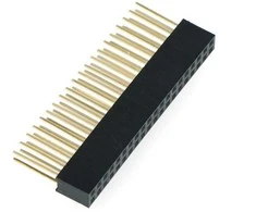 Oem Lizdo jungties juosta 2x20 rastras 2.54mm, skirtas Raspberry Pi 4B/3B+/3B/3 - ilgi kaiščiai 10mm