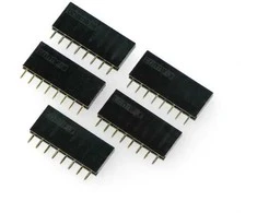 Oem Lizdo jungtis 1x8 rastras 2.54mm, skirtas Arduino - 5 vnt