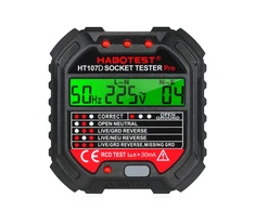 Lizdų testeris su skaitmeniniu ekranu Habotest HT107D