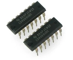 Oem Loginė sistema CD4069UBE - 6x inverteris - 2 vnt