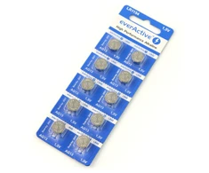 LR1154, LR44, AG13 Baterija 1.5V everActive - 10 vnt