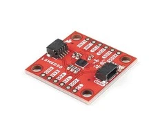 LSM6DSO, 3 ašių akselerometras ir I2C/SPI giroskopas, SparkFun SEN-18020