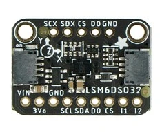LSM6DSO32 6DoF IMU, 3 ašių akselerometras ir giroskopas, Adafruit 4692