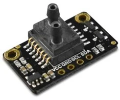 LWLP5000 I2C slėgio skirtumo jutiklis - DFRobot SEN0343