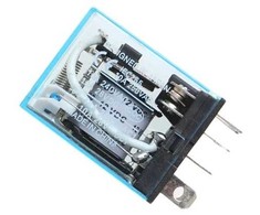 Oem LY2NJ relė - 12VDC -10A - 8 kontaktai - kontaktorius - maitinimo relė