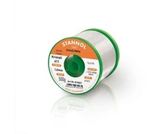 Lydmetalis SN100C - SnCu0.7NiGe 1.00mm 500g su fliusu Stannol