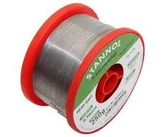 Lydmetalis Sn60/Pb40 1.0mm 250g su fliusu Stannol (tik profesionaliam naudojimui)
