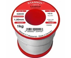 Lydmetalis Sn60Pb40 1.00mm 1000g su fliusu Stannol (tik profesionaliam naudojimui)