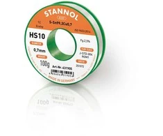 Lydmetalis Sn99Cu1 0.70mm 100g su fliusu Stannol