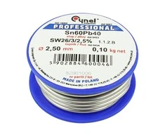 9678# Lydmetalis su fliusu CYNEL LC60-FSW26 2.50mm 100g