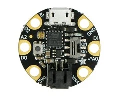 M0 GEMMA, miniatiūrinė platforma su 3.3 V mikrovaldikliu ATSAMD21E18, Adafruit 3501