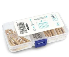 Grąžtas M3 varžtų ir tarpiklių komplektas - Komplektas C - 120 vnt, - justPi