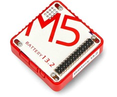 M5Stack akumuliatoriaus modulis 13.2 - akumuliatoriaus dangtelis - 1500mAh - skirtas M5Stack Core - M5Stack M120 kūrimo moduliams