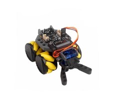 M5Stack RoverC Pro - roboto platforma su ratukais ir griebtuvu
