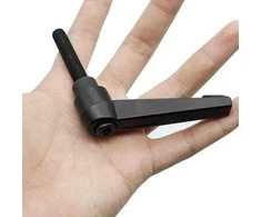 Oem M6 suspaudimo svirtis su 25 mm varžtu - reguliuojama rankena