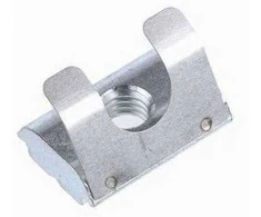 Oem M8 veržlė su užraktu - spyruoklė - raktų griovelis - aliuminio profiliams - TSLOT, T-NUT, TNUT