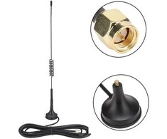 Oem Magnetinė antena 433MHz 10dBi - 310mm - SMA kištukas - laidas 1.5m