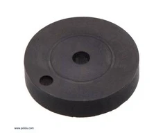 Magnetinis kodavimo diskas 20D mm metaliniams krumpliaračiams, OD 9.7 mm, ID 2.0 mm, 20 CPR (bulk), Pololu 3498