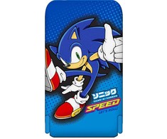 Magnetinis maitinimo blokas OTL 5000 mAh, USB-C 15W, Sonic The Hedgehoh su stovu (mėlyna)