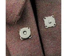 Oem Magnetinis užsegimas siuvimui - 18mm - sidabrinė sagtis