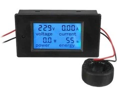Oem Maitinimo įtampos srovės matuoklis 100A – AC80-260V – Vatmetras