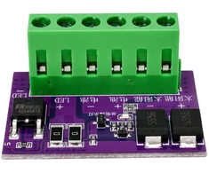 Maitinimo modulis - 3.3 V - adapteris su DC - mini USB lizdais Maitinimo modulis su nuolatinės srovės ir mini USB lizdu